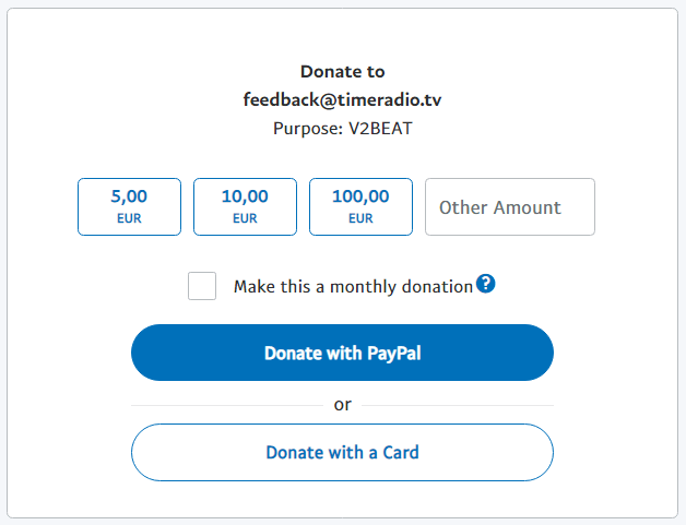 Donate with PayPal button