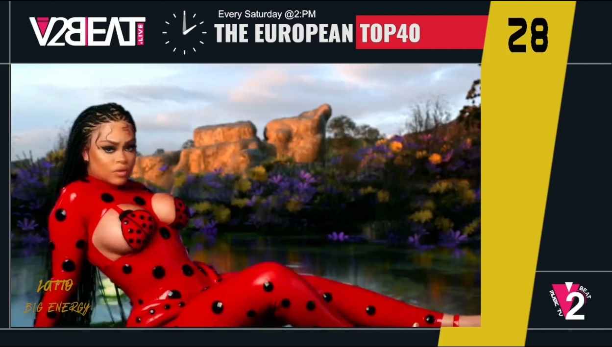 European Top 40 Chart V2beat Tv Pop Music