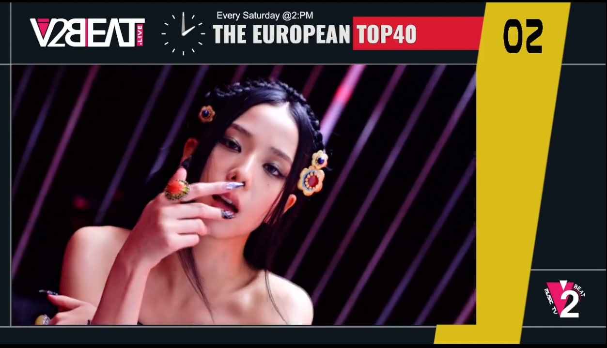 European Top 40 Chart V2beat Tv Pop Music