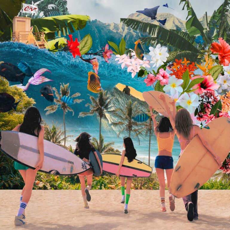Red Velvet Surfin Boy
